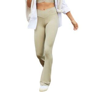Offline by Aerie Real Me High Waisted Crossover Flare Legging